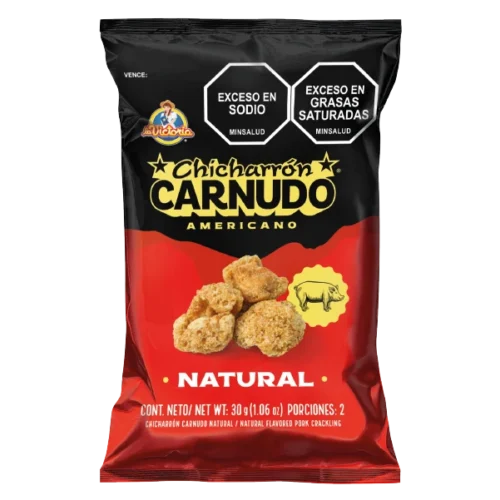 Chicharrón Amerícano Natural 30g x6 Uds