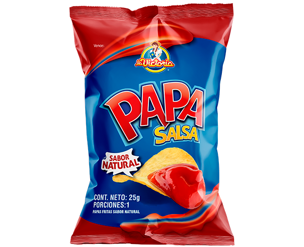 Papa Salsa Natural 25g x12 Uds