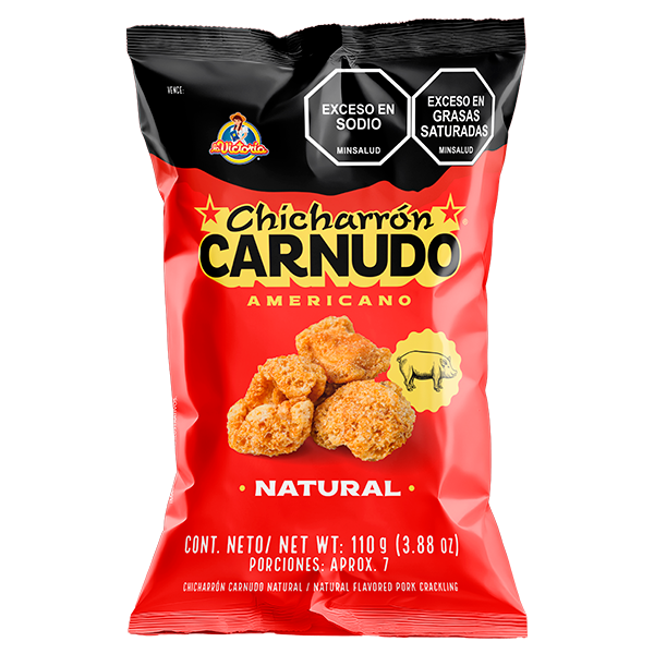 Chicharrón Amerícano Natural Familiar 110g
