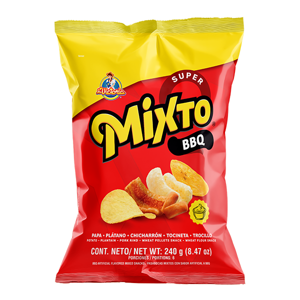 Mixto Super Familiar BBQ 240g