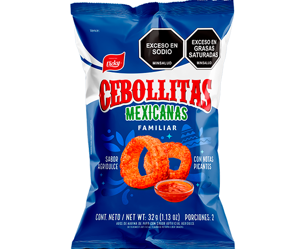 Cebollitas Mexicanas 32g Familiar