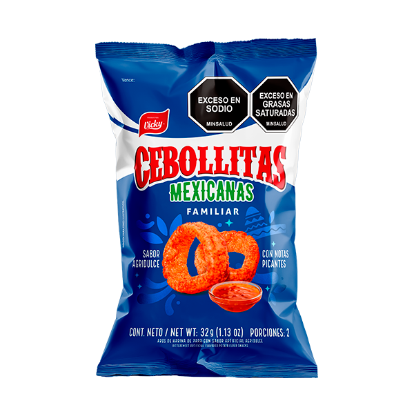 Cebollitas Mexicanas 32g Familiar