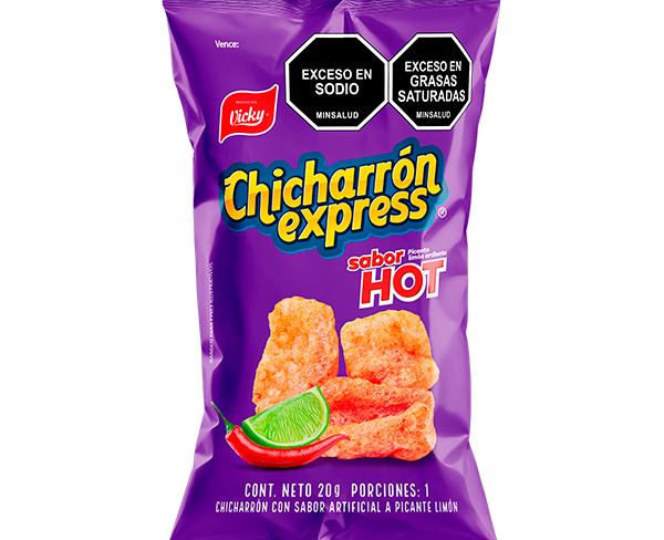 Chicharrón Express Hot 18g x10 Uds
