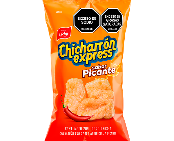 Chicharrón Express Picante 18g x10 Uds