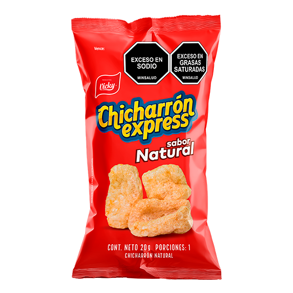 Chicharrón Express Natural 18g x10 Uds