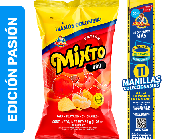 Mixto BBQ 50g x7 Uds