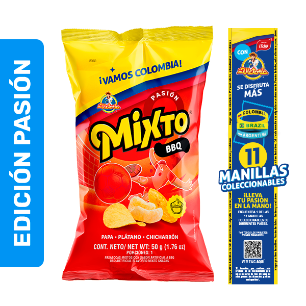Mixto BBQ 50g x7 Uds