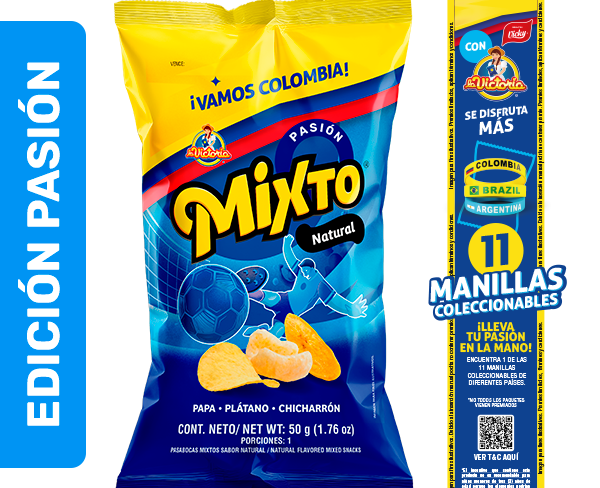 Mixto Natural 50g x7Uds