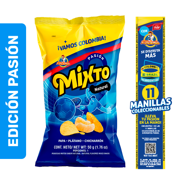 Mixto Natural 50g x7Uds