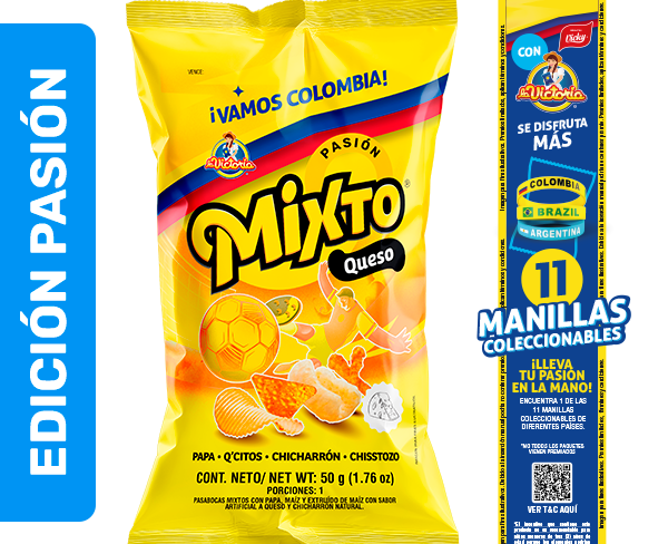 Mixto Queso 50g x7 Uds