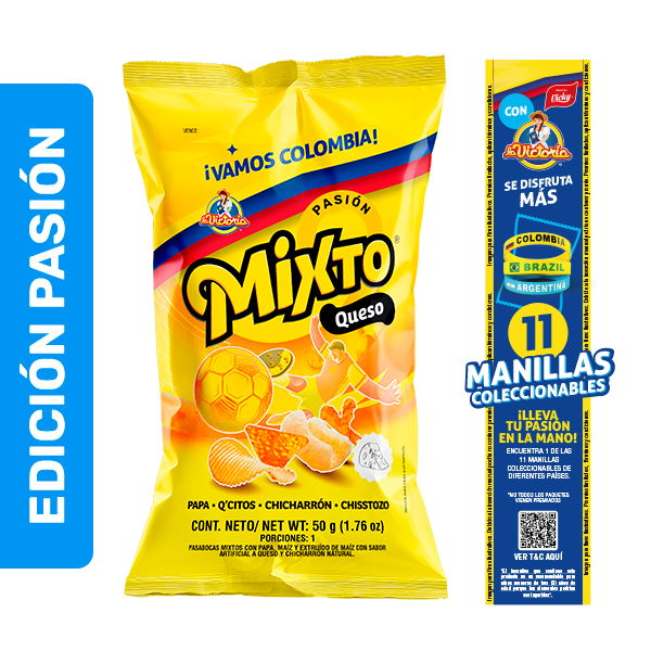 Mixto Queso 50g x7 Uds