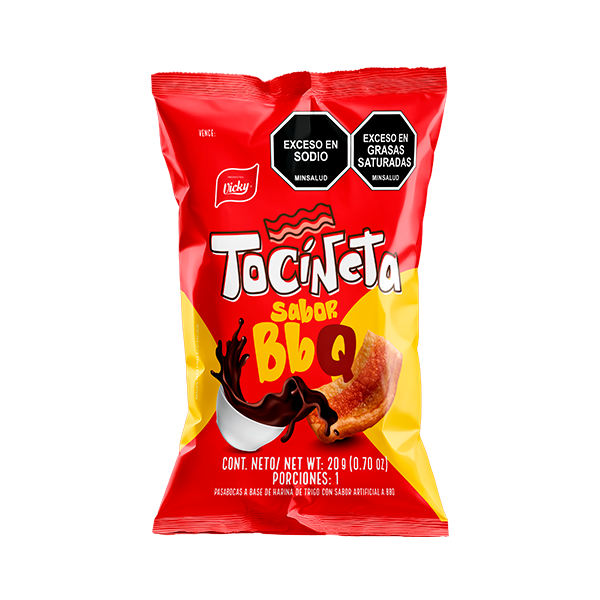 Tocineta BBQ 23g x12 Uds