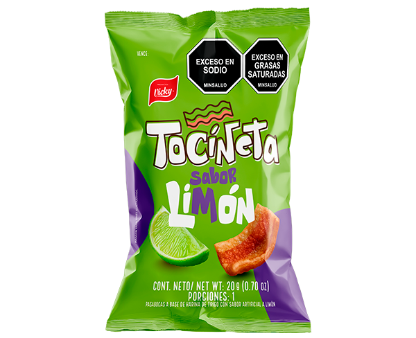 Tocineta Limón 23g x12 Uds