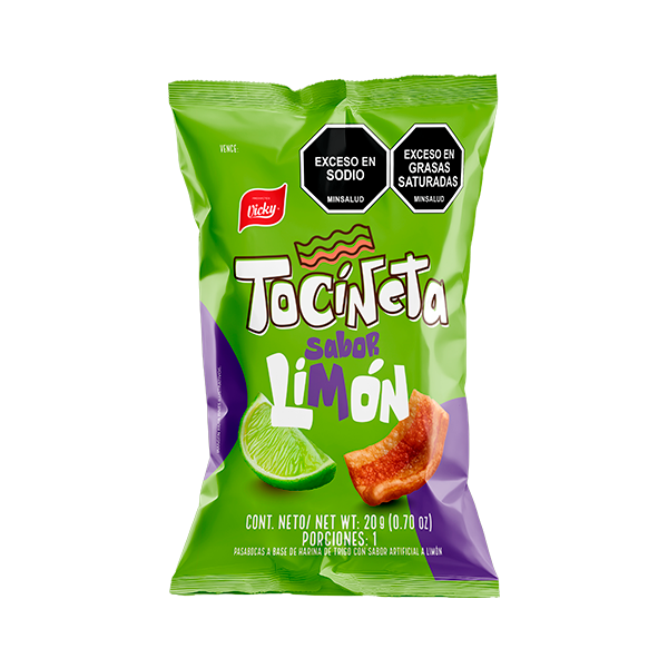 Tocineta Limón 23g x12 Uds