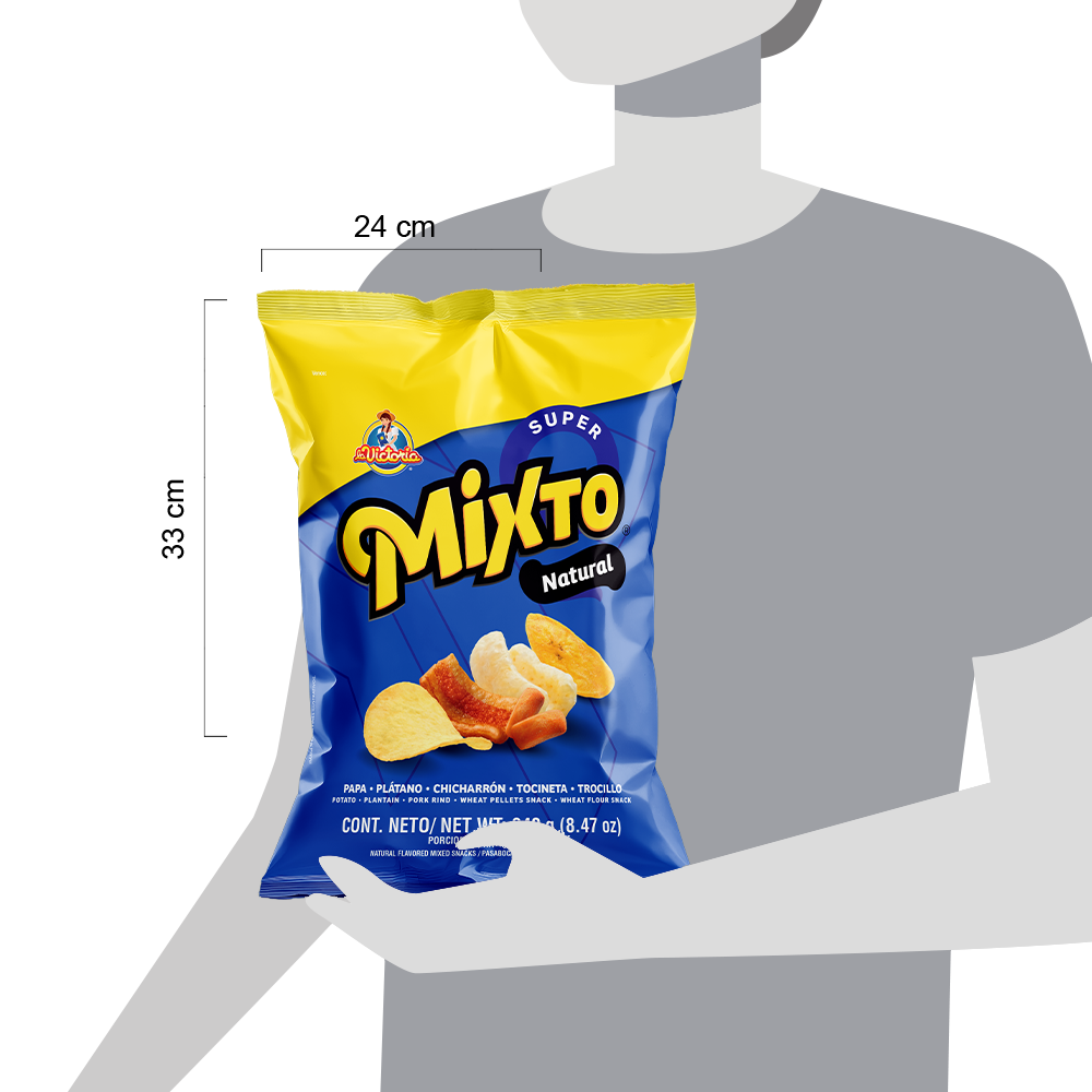 Mixto Super Familiar Natural 240g - Image 2