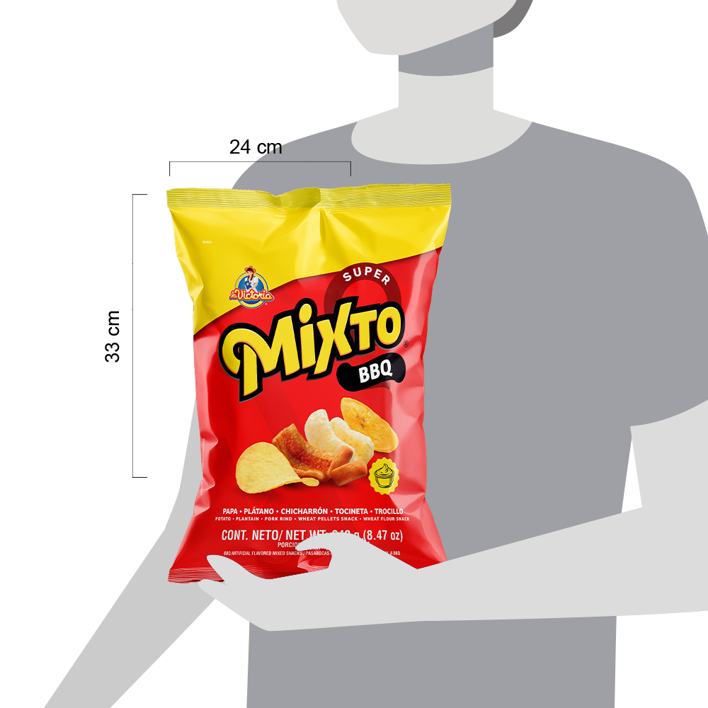 Mixto Super Familiar BBQ 240g - Image 2