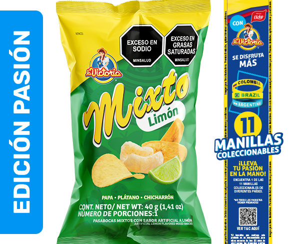 Mixto Limon 40g x7 Uds