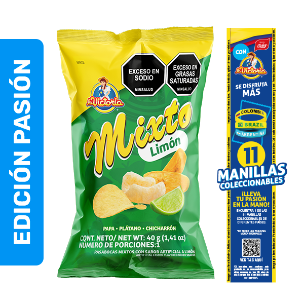 Mixto Limon 40g x7 Uds