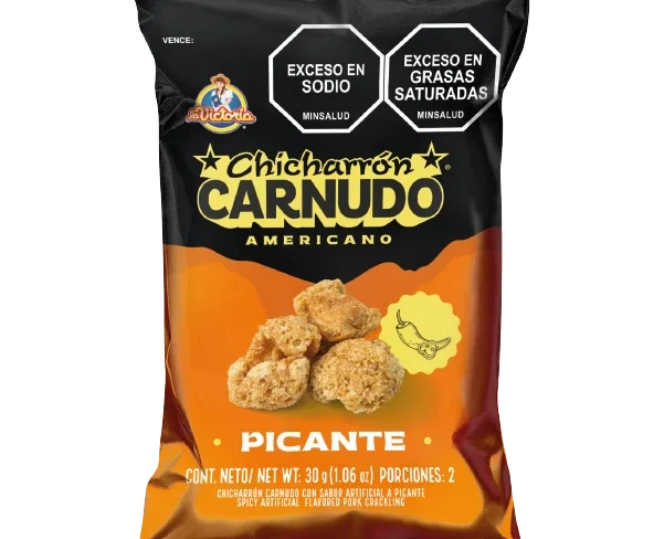 Chicharrón Amerícano Picante 30g x6 Uds