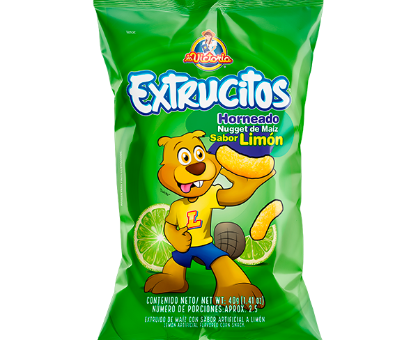 Extrucitos Limón 40g