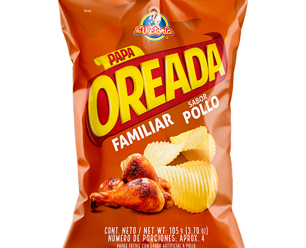 Papas Oreadas Familiar Pollo 105g