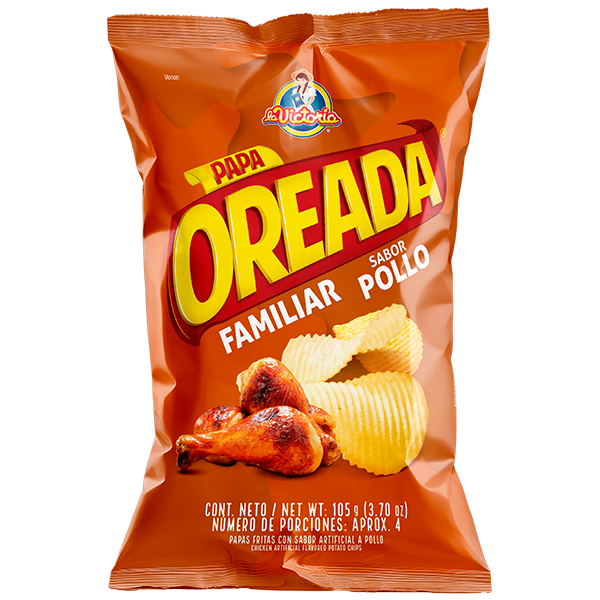 Papas Oreadas Familiar Pollo 105g