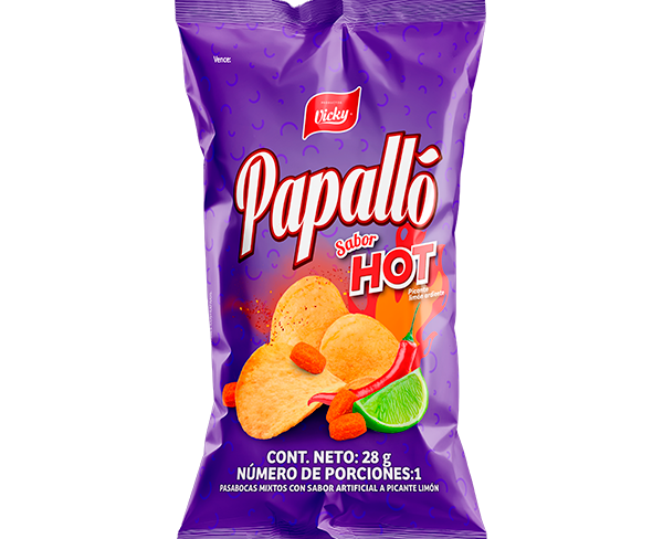 Papalló Hot 28g x10 Uds
