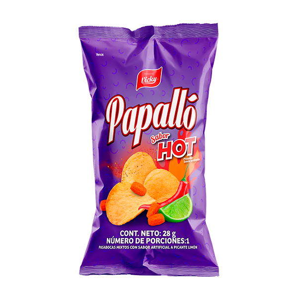 Papalló Hot 28g x10 Uds