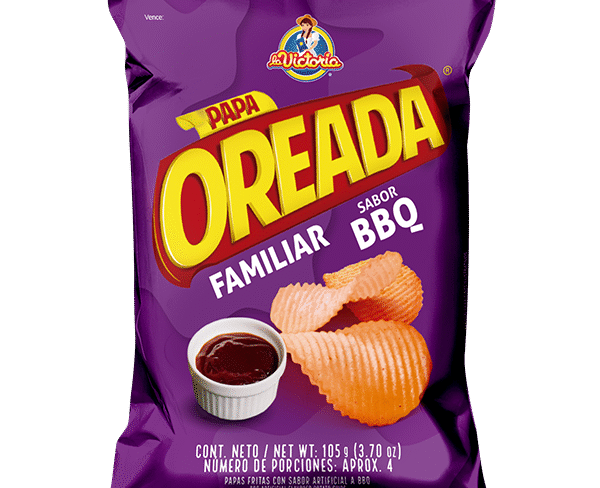 Papas Oreadas Familiar BBQ 105g
