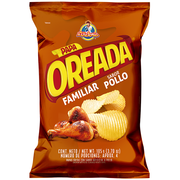 Papas Oreadas Familiar Pollo 105g