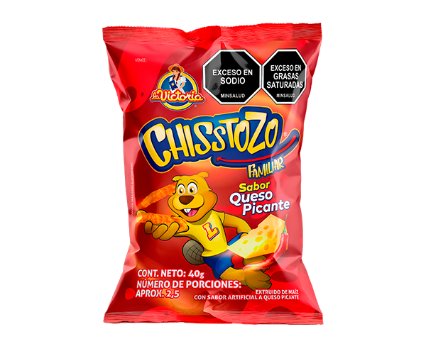 Chisstozo Familiar Queso Picante 40g x12 Uds