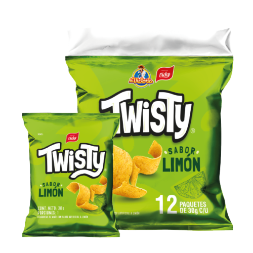 Twisty Limón 30g x 12Und