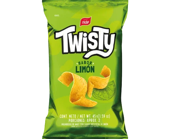 Twisty Limón 45g X 8und