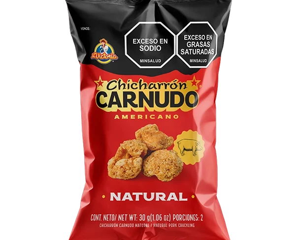 Chicharrón Amerícano Natural 30g x6 Uds