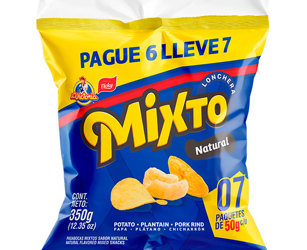 Mixto Natural 50g x7Uds