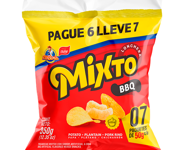 Mixto BBQ 50g x7 Uds