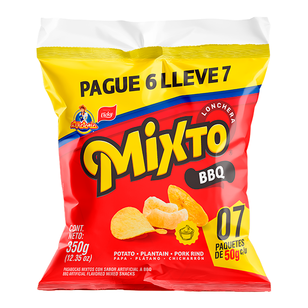 Mixto BBQ 50g x7 Uds
