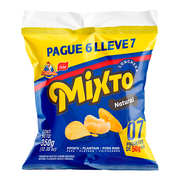 Mixto Natural 50g x7Uds