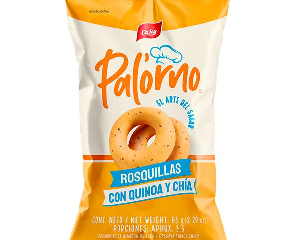 Rosquillas de Quinoa y Chía 65g