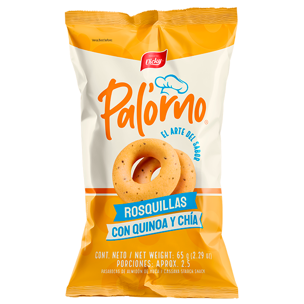 Rosquillas de Quinoa y Chía 65g