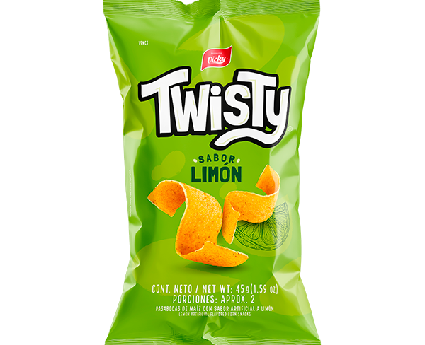 Twisty Limón 45g X 8und