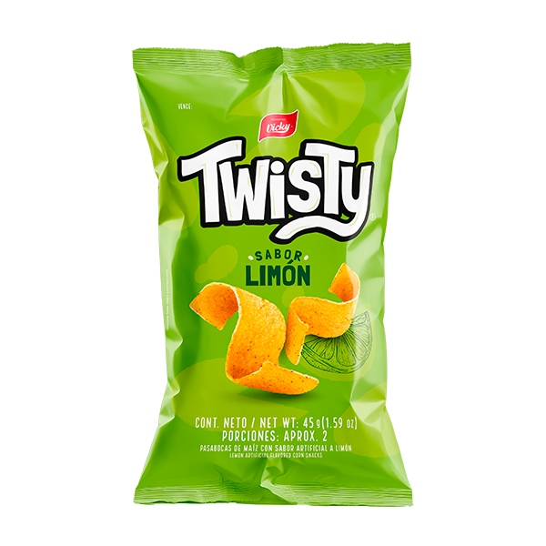 Twisty Limón 45g X 8und