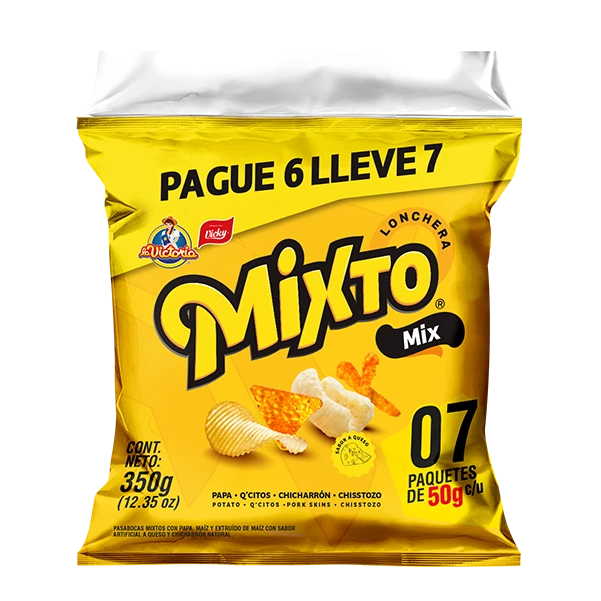 Mixto Queso 50g x7 Uds