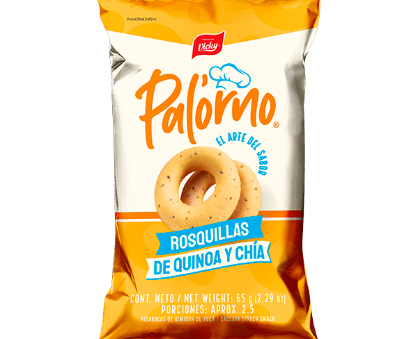 Rosquillas de Quinoa y Chía 65g