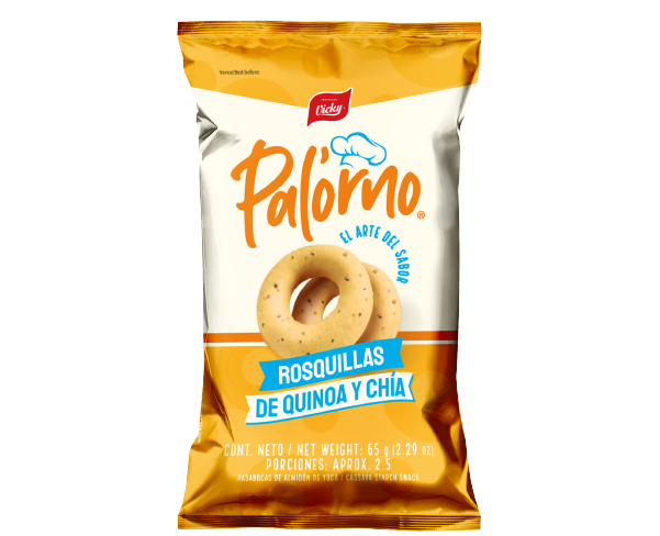 Rosquillas de Quinoa y Chía 65g