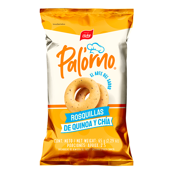 Rosquillas de Quinoa y Chía 65g