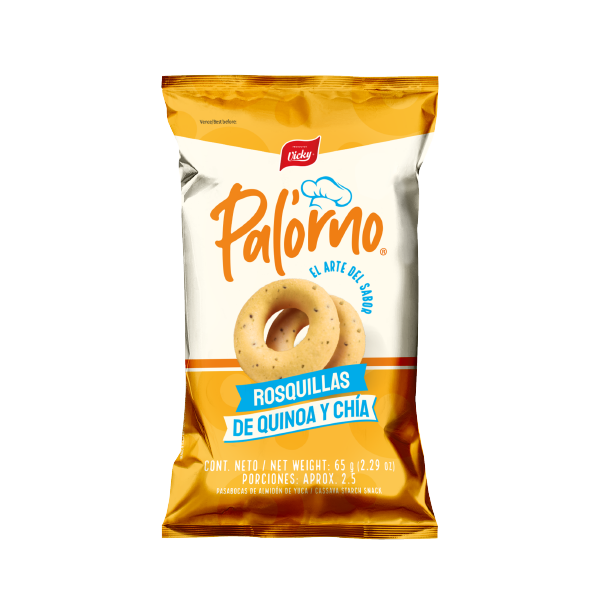 Rosquillas de Quinoa y Chía 65g