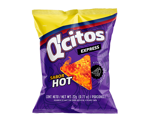 Q'CITOS HOT 22g x 12 UNDS