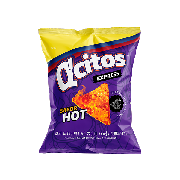 Q'CITOS HOT 22g x 12 UNDS