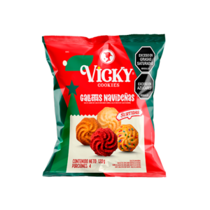 Vicky Galletas Navideñas Bolsa x 120g